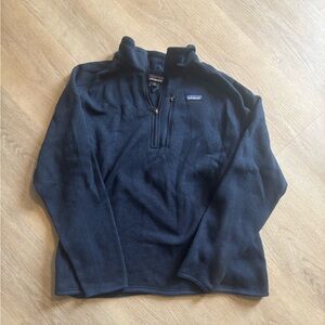 Patagonia Dark Blue Zip-Up Fleece